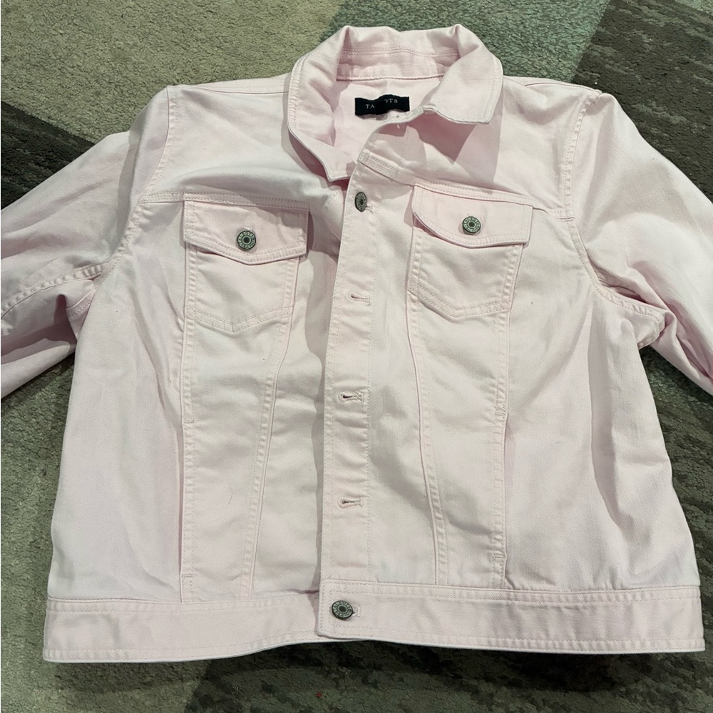 Talbots Light Pink Jean Jacket